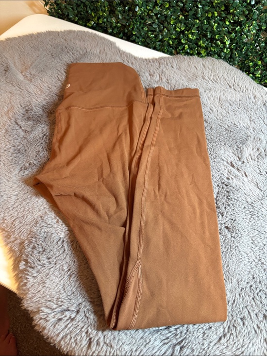 lululemon athletica Pants - lululemon athletica High-Rise Align 28” Brown Leggings  Size 4